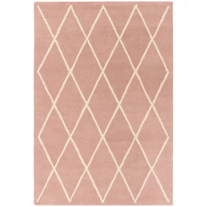 Albany diamond pink szőnyeg 80x150 cm