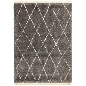 Rocco diamond szürke szőnyeg 200x290 cm