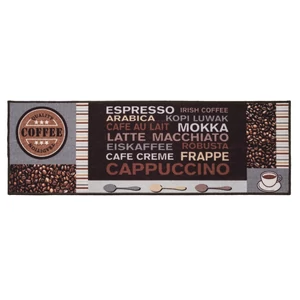 Cafe crema barna konyhai futószőnyeg 50x150 cm