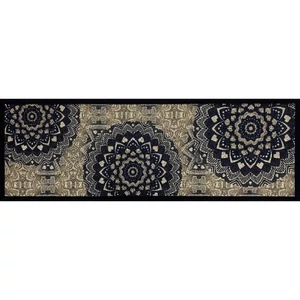 KD Creation konyhai szőnyeg Mandala Wood bézs 50x150cm