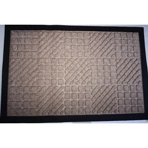 PP mat bordás bézs (331) bejárati szőnyeg 40x60 cm