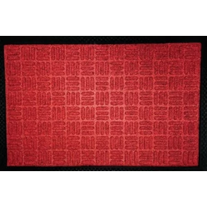 PP mat bordás piros (337) bejárati szőnyeg 40x60 cm
