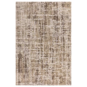 Kuza Abstract beige/bézs szőnyeg 20x30 cm