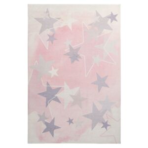 myStars 410 pink gyerekszőnyeg csillagokkal