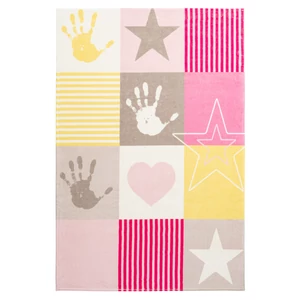 Stars 411 pink gyerekszőnyeg