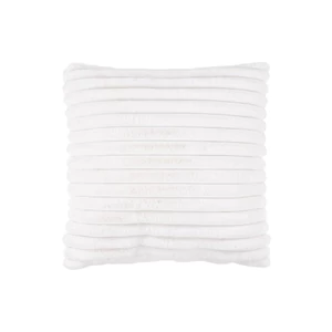Plush törtfehér 45x45 cm díszpárna