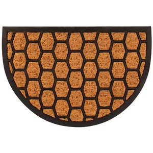 Panama Tartan oval 720-600 coir mat 40x60 cm