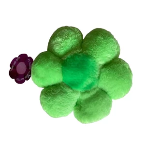 Flower Power virágpárnácska neonzöld kb. 20 cm
