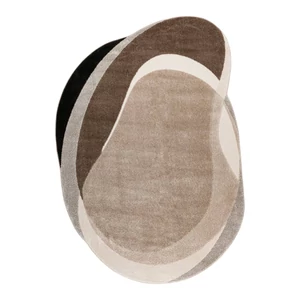 Frisco 286 taupe 160x230cm különleges formájú szőnyeg