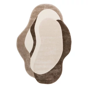 Frisco 288 taupe 160x230cm különleges formájú szőnyeg