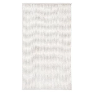 Monza 400 fehér fürdőszobaszőnyeg 50x90cm