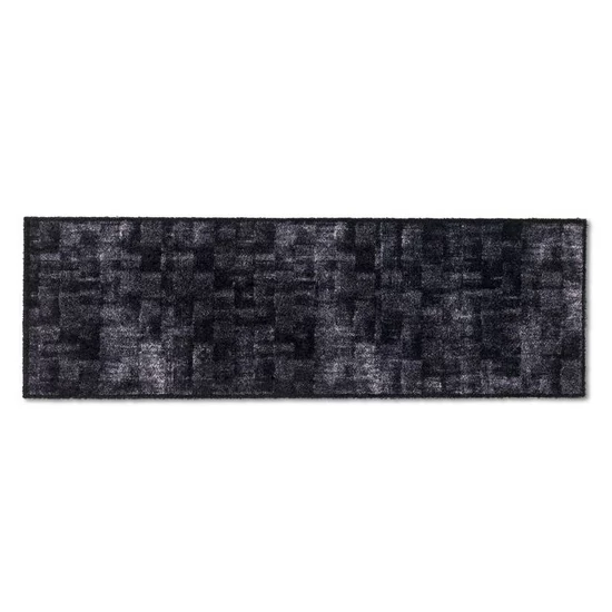 Pure und Soft 50x150cm D.003 C.044 Kästchen anthrazit