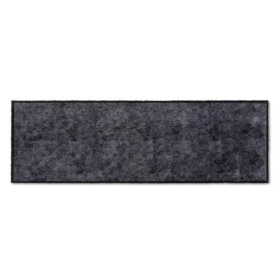 Pure und Soft 50x150cm D.009 C.040 Herz Willk grau