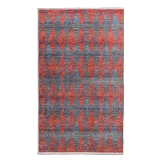 Mystik 213099 Harlequin piros/zöld 70x140cm