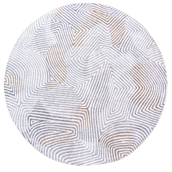 Coral Oyster White 9228 szőnyeg 140cm kör