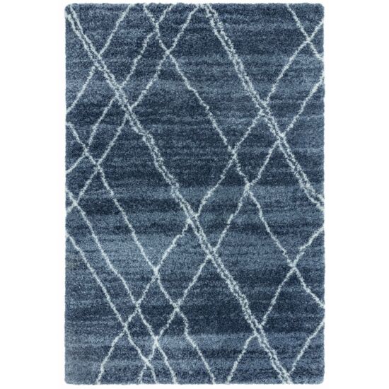Alto 01 kék & krém szőnyeg 120x170 cm