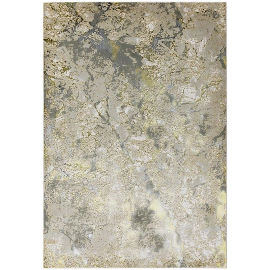 Aurora Galaxy metallic AU04 sárga szőnyeg 80x150 cm