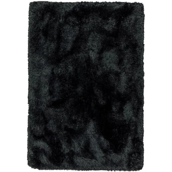 Plush fekete szőnyeg 140x200 cm
