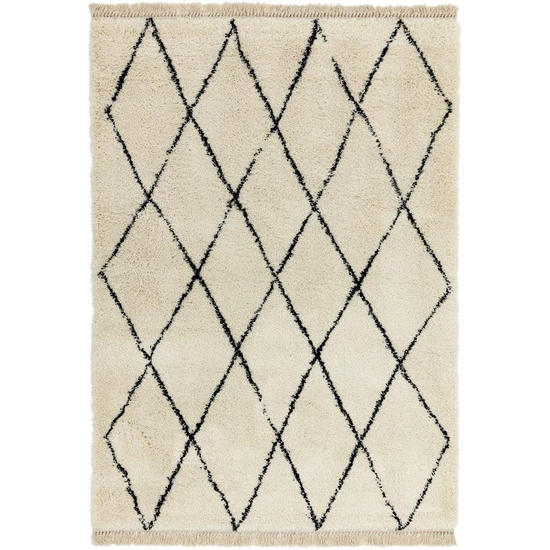 Rocco diamond krémszínű szőnyeg 160x230 cm