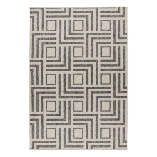 Casa 608 törtfehér 120x170 cm kül- és beltéri szőnyeg