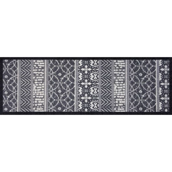 KD Creation konyhai szőnyeg Geometric Maroc szürke 50x150cm