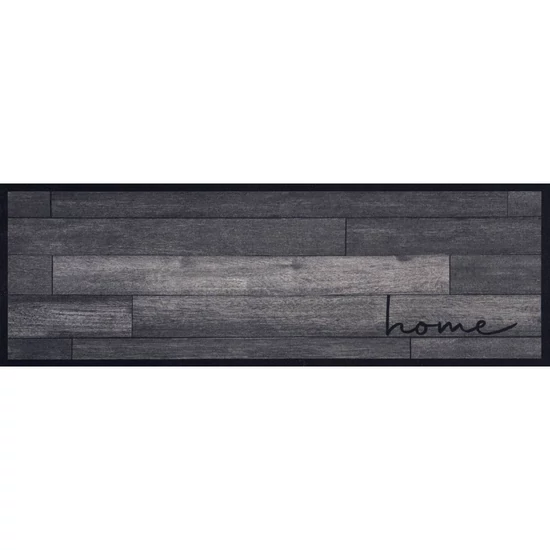 KD Entry konyhai és előszobai szőnyeg Home Wood szürke 50x150cm