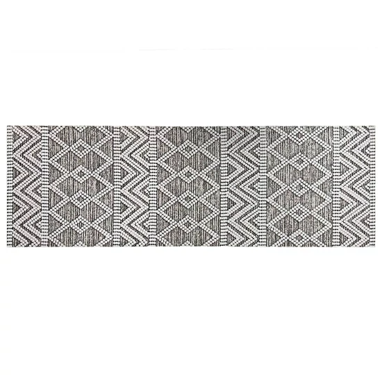 KD Entry konyhai szőnyeg Knotted világosszürke 50x150cm