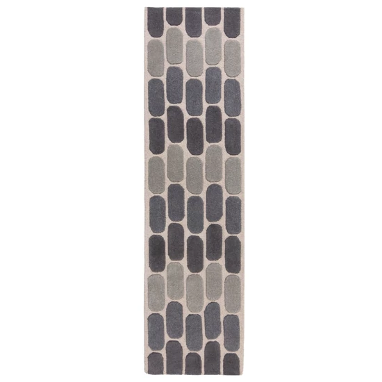 Fossil szürke szőnyeg 060x230cm futó