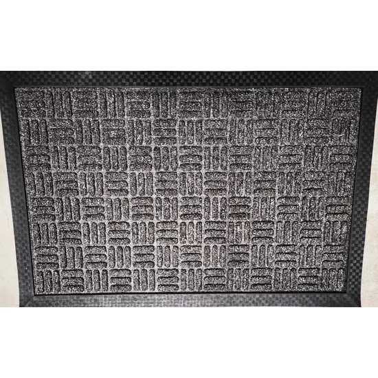 PP mat bordás szürke (336) bejárati szőnyeg 40x60 cm