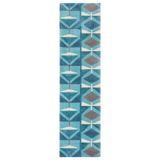 Kodiac kék szőnyeg 060x230cm futó