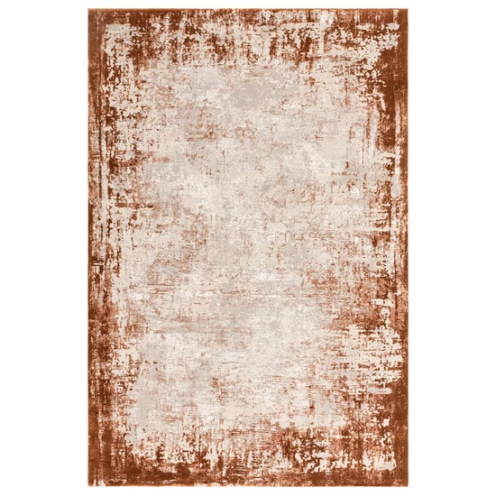 Kuza border terracotta szőnyeg 120x170 cm