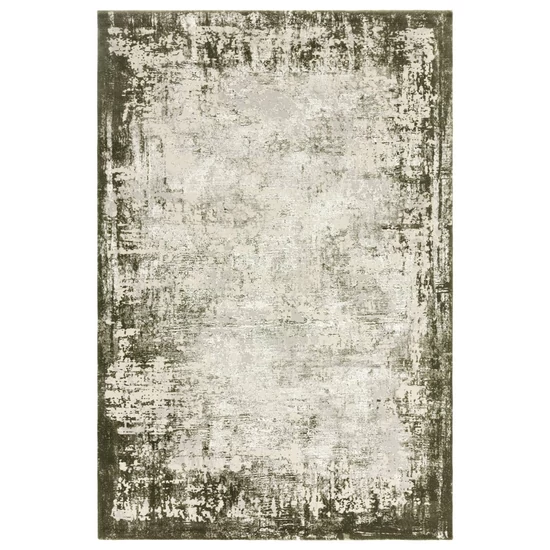 Kuza border green/zöld szőnyeg 160x230 cm