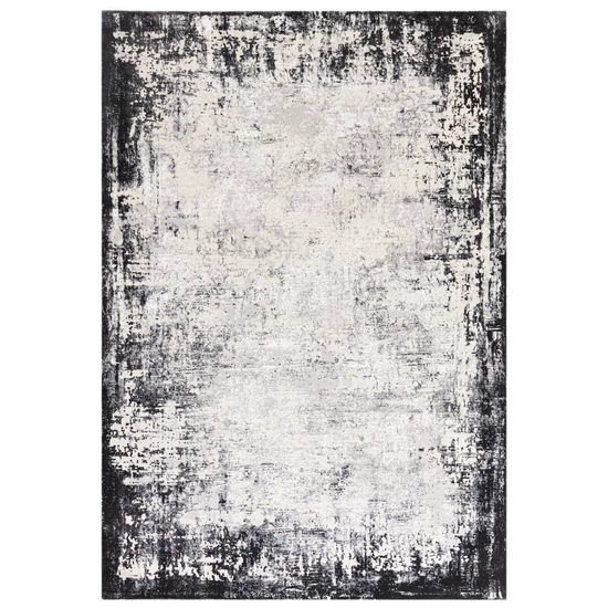 Kuza border grey/szürke szőnyeg 20x30 cm