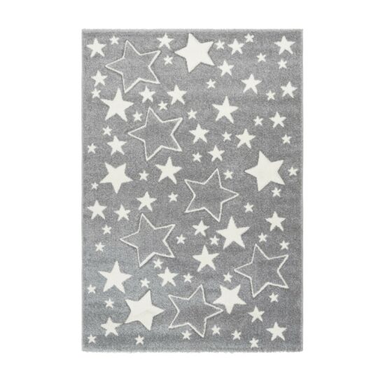 Amigo 329 ezüst gyerekszőnyeg csillagokkal 80x150 cm