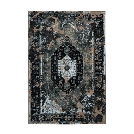 Greta 806 PET fekete szőnyeg 160x230 cm