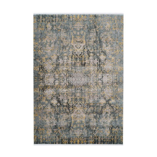 Pierre Cardin ORSAY 700 szürke sárga szőnyeg 200x290 cm