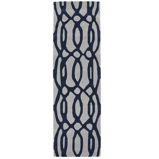 Matrix 36 WIRE kék szőnyeg 70x240 cm futó