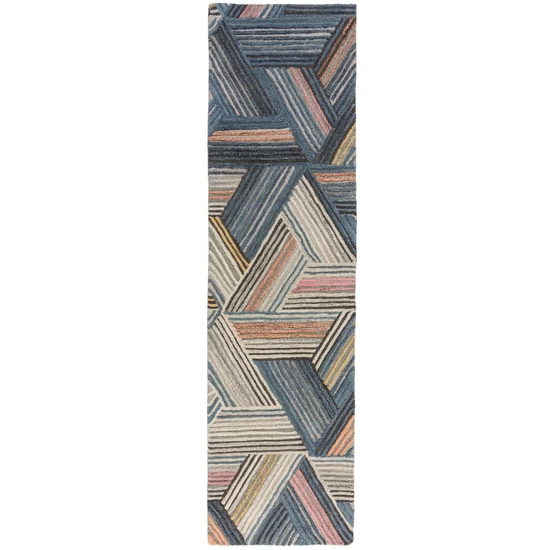 Ortiz natúr-színes szőnyeg 060x230cm futó