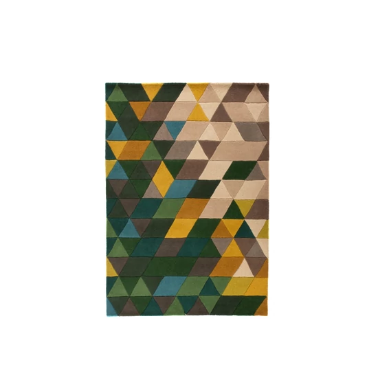 Prism zöld-színes szőnyeg 120x170cm