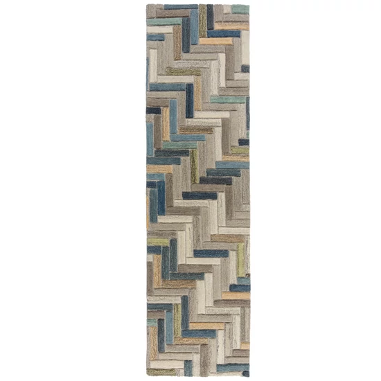 Russo natúr-színes szőnyeg 060x230cm futó