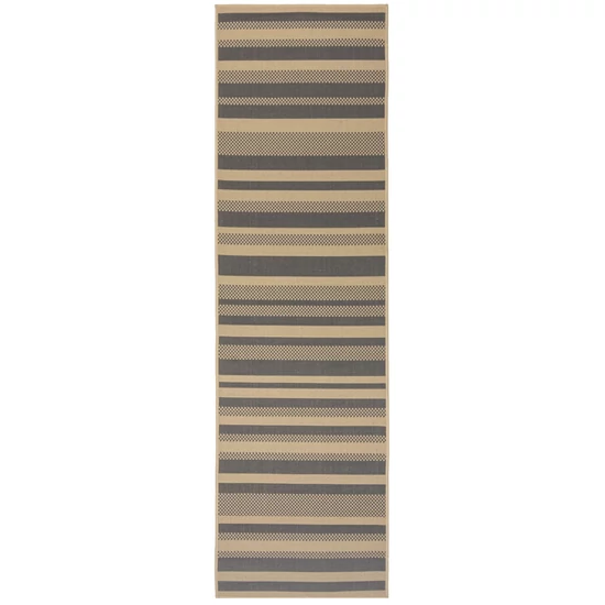 Stripe szürke szőnyeg 066x230cm futó