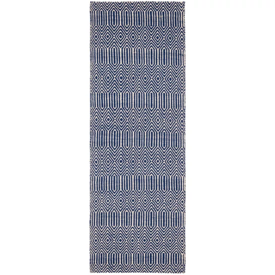 Sloan kék szőnyeg 66x200 cm futó