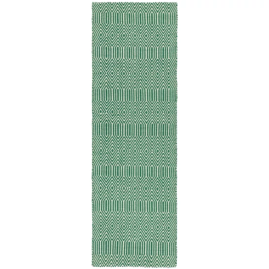 Sloan zöld szőnyeg 66x200 cm futó