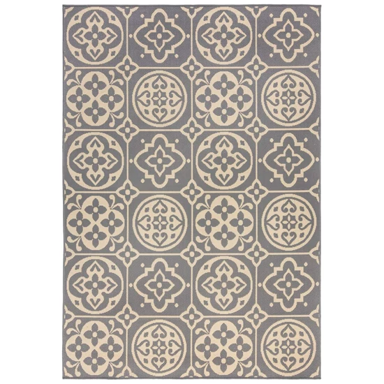 Tile szürke szőnyeg 200x290cm