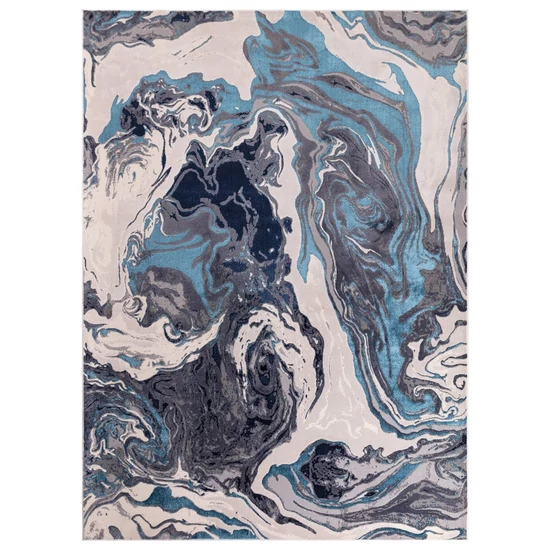 Aurora Ocean metallic AU18 kék szőnyeg 080x150 cm