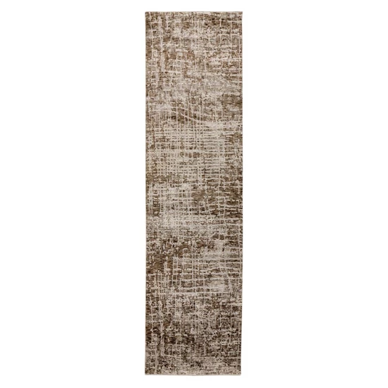 Bella 235 taupe szőnyeg 80x300cm