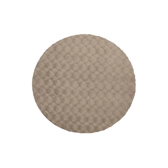 Diamond Cut 800 taupe szőnyeg kör 120 cm
