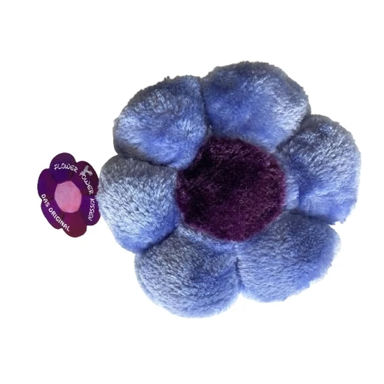 Flower Power virágpárnácska kékes lila kb. 20 cm