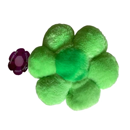 Flower Power virágpárnácska neonzöld kb. 20 cm