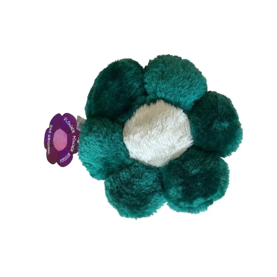 Flower Power virágpárnácska sötétzöld kb. 20 cm